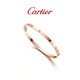 卡地亞（Cartier）LOVE系列 18K玫瑰金 窄版手鐲三八女神節禮物 B6079016 16cm