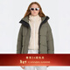 加拿大鵝（Canada Goose）Junction Puffer女士黑標派克大衣戶(hù)外休閑外套大鵝羽絨服 2602LB 1664 灰綠色 XS