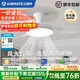 艾美特吸頂北歐吊扇燈家用客廳風(fēng)扇燈一體大風(fēng)力餐廳2026新款中山燈具 白色42寸3葉-變頻6檔-無(wú)極調光-遙控