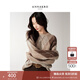 玖姿·安娜蔻高智老錢(qián)風(fēng)布爾喬亞格紋羊毛落肩針織衫女2025冬季新款 格米咖啡 M