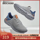 斯凱奇（Skechers）新年禮物男鞋冬季軟底輕便運動(dòng)跑步鞋厚底休閑健步鞋65867