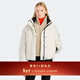 加拿大鵝（Canada Goose）Grandview 女士黑標短款羽絨服外套大鵝輕薄羽絨服 2266WB 433 北辰白 M