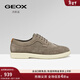 GEOX杰歐適25年新裁剪拼接設計感灰度百搭舒適男士高端運動(dòng)單鞋 鴿子灰 40