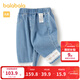 巴拉巴拉【商場(chǎng)同款】童裝褲子女童牛仔褲2025新款春裝甜美新穎潮 藍色調00488 100