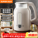 蘇泊爾（SUPOR）電水壺1.5L玻璃內膽電熱水壺 316L不銹鋼燒水壺 多段恒溫電子保溫 母嬰沖奶粉 SW-15E36L