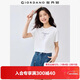 佐丹奴短袖T恤女純棉蝴蝶結印花甜美風(fēng)圓領(lǐng)休閑上衣13325323