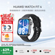華為（HUAWEI）手表WATCH FIT 4【咨詢(xún)享優(yōu)惠】運動(dòng)智能健康管理藍牙通話(huà)輕薄NFC門(mén)禁交通支付送男女士朋友Pro3 韻律黑丨送定制表帶+精美表盤(pán)