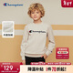 Champion冠軍男女童加絨圓領(lǐng)衛衣2025秋季新款保暖休閑運動(dòng)兒童上衣外套