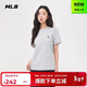 MLB短袖T恤男女時(shí)尚秋季休閑經(jīng)典純色圓領(lǐng)25新款3ATSB0153-44MGS-L