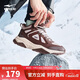 鴻星爾克加絨棉鞋男休閑防滑男鞋防滑保暖加厚運動(dòng)板鞋子男暖陽(yáng)3