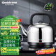 格來(lái)德（Grelide）燒水壺家用熱水壺加厚304不銹鋼色電熱水壺超大容量6L電水壺燒水器自動(dòng)斷電 160S 不銹鋼色