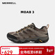 邁樂(lè )（Merrell）MERRELL邁樂(lè )男款戶(hù)外徒步鞋MOAB3防滑耐磨輕量登山徒步鞋