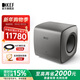 KEF KC62 大功率超低音揚聲器 HiFi高保真家用客廳影音高配電視音響 家庭影院有源低音炮音箱  一只 鈦金灰色