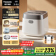 松下（Panasonic）飯光光2.0電飯煲0涂層IH加熱家用電飯鍋4-5人無(wú)涂層不銹鋼4升一級能效SR-HNS152-W