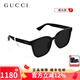 古馳（GUCCI）墨鏡太陽(yáng)鏡時(shí)尚方形大框復古偏光奢品遮陽(yáng)潮流男女款旅游生日送禮 【偏光款】GG1346SK-001-56