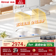 林內（Rinnai）【大師系列】家用大吸力抽吸油煙機雙腔25立方巡航大風(fēng)量歐式頂吸揮手智控熱清洗一級能效以舊換新 【25m3大風(fēng)量 1000Pa靜壓】留白單煙機