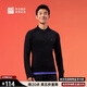 必邁（bmai）跑步魔方保暖長(cháng)袖v4運動(dòng)T恤男速干排濕秋冬防風(fēng)保暖上衣男