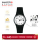 斯沃琪（Swatch）瑞士手表 ONCE AGAIN2.0初高中考試表 新年禮物石英腕表GB743-S26