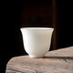 極素茶杯陶瓷家用功夫茶具品茗杯主人杯單個(gè)白瓷描金羊脂玉小茶杯單只 捧香杯【描金】