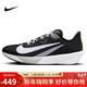 耐克NIKE跑步鞋男子減震ZOOM RIVAL FLY 4運動(dòng)鞋FV6040-001黑白40.5