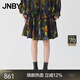JNBY【商場(chǎng)同款】25春新品半身裙寬松A型5P1D14680 798/黃藍系 L