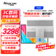 KUYCON酷優(yōu)客28.2英寸4.5K寬屏比3:2鋁合金顯示器P20辦公設計Mac電腦高清鏡面屏 P20鏡面28.2英寸4.5K 60Hz帶固定支架款
