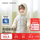 巴拉巴拉童裝寶寶羽絨服女童2025新款冬季加厚外套保暖寶寶上衣北歐風(fēng)女寶