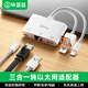 畢亞茲蘋(píng)果16網(wǎng)卡RJ45 Type-c/Lightning/USB三接口轉換器 iPad手機筆記本電腦以太網(wǎng)OTG擴展塢 P81