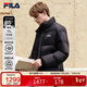 FILA 斐樂(lè )官方易烊千璽同款RGB多彩羽絨服冬季男士遠紅外發(fā)熱保暖外套