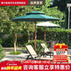 紫葉（ziye）戶(hù)外遮陽(yáng)傘花園中柱傘庭院傘戶(hù)外傘奶茶店酒吧商用室外大太陽(yáng)傘