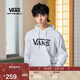VANS萬(wàn)斯范斯官方 男女情侶連帽衛衣春季經(jīng)典LOGO 白色 L 