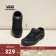 VANS范斯官方 Caldrone黑武士美式復古胖胖鞋男鞋板鞋 黑色 42