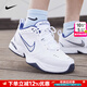 耐克（NIKE）官方男鞋 25冬新款Air緩震氣墊運動(dòng)鞋時(shí)尚老爹鞋透氣耐磨跑步鞋男 MONARCH IV/全掌氣墊【白色】偏小 42 碼（內長(cháng)265mm）