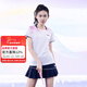 川崎（KAWASAKI）羽毛球服女神運動(dòng)套裝女夏季短袖T恤運動(dòng)裙繁花似錦運動(dòng)服速干衣 女款圓領(lǐng)短袖T恤 A2948 霜白色 L