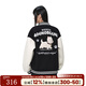 404MOBGANG秋冬可愛(ài)毛絨小狗刺繡2025棒球服外套男女寬松休閑學(xué)院保暖夾克 黑色（厚款） 2XL