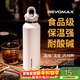 REVOMAX保溫杯女士高顏值2025新款直飲杯316不銹鋼水杯子【可碳酸/動(dòng)感白
