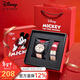 迪士尼（Disney）手表女初高中學(xué)生個(gè)性復古帆布帶高顏值女孩防水手表禮盒新年禮物