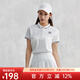 卡帕卡帕復古短袖POLO衫女休閑半袖簡(jiǎn)約T恤K0E42PD01 韓國白-012 L