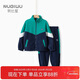 努比屋兒童套裝中大童2024秋季搖粒絨上衣長(cháng)褲兩件套男童運動(dòng)套裝