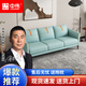 中偉小戶(hù)型北歐簡(jiǎn)約現代科技布客廳臥室公寓出租房沙發(fā)三人位160cm