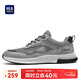 海瀾之家HLA男鞋透氣網(wǎng)面涼鞋男士休閑鞋子男HAAGZM2EBS064 灰色40
