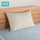 NITORI宜得利家居 夏涼被午睡蓋毯枕套四季通用純色被子 棉花糖舒柔薄被 枕套 LGY