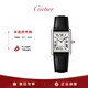 卡地亞（Cartier）坦克系列中性手表白盤(pán)皮帶33.7x25.5mmWSTA0109/WSTA0136禮物