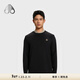 Moose Knuckles[秋冬新品] GOLD POLO 男士金標經(jīng)典圓領(lǐng)長(cháng)袖衛衣 黑色 M