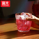 富光冰川杯玻璃杯子水杯女夏季家用飲料咖啡杯啤酒杯涼水杯家居館