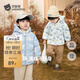 貝肽斯兒童棉服冬裝新款加厚男女童棉襖寶寶加絨棉衣厚外套 汽車(chē)工程隊 100 cm