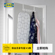 宜家（IKEA）ENUDDEN安努登壁掛掛衣鉤進(jìn)門(mén)玄關(guān)掛鉤衛生間排鉤簡(jiǎn)易 房門(mén)式掛衣鉤白色