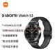 小米（MI）智能手表Watch S3運動(dòng)健康心率監測eSIM通話(huà)定位NFC門(mén)禁現貨 Watch S3 黑色 watch S3 黑色【拆封僅試用】
