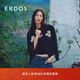 ERDOS【劉雯同款】25秋冬圓領(lǐng)立體手工花朵裝飾女開(kāi)衫羊絨衫 藏藍 L 170/88A