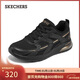 斯凱奇（Skechers）運動(dòng)鞋女2025新款秋透氣氣墊跑步鞋軟底休閑健步鞋117648